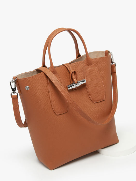 Longchamp Roseau Handtas Bruin